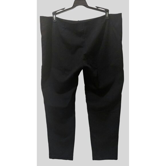 Eileen Fisher Women's Black Stretch Pants Size Large - Picture 2 of 8